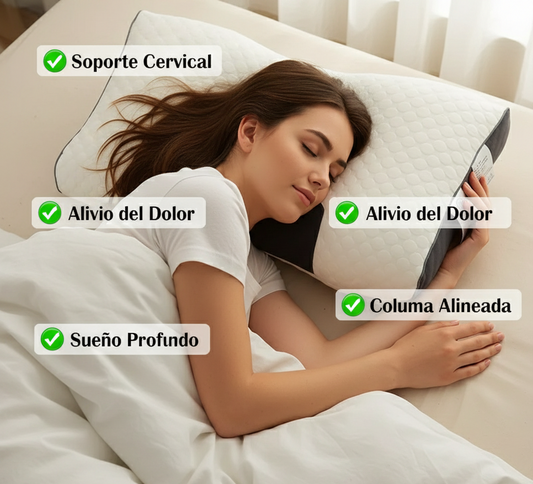 PACK ALMOHADA ERGONÓMICA DREAMING ORTHOPEDIC